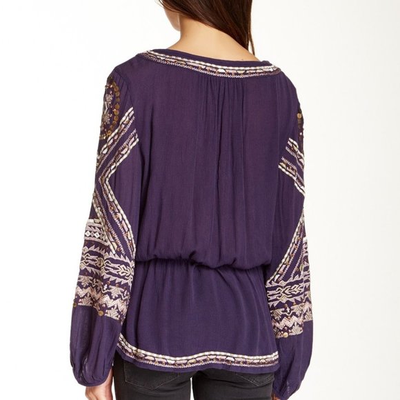 Free People Stitch Up Your Heart Beaded Tunic - Picture 3 of 12